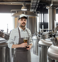 Manway covers for breweries