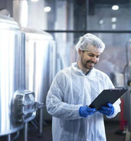 Manways for food production