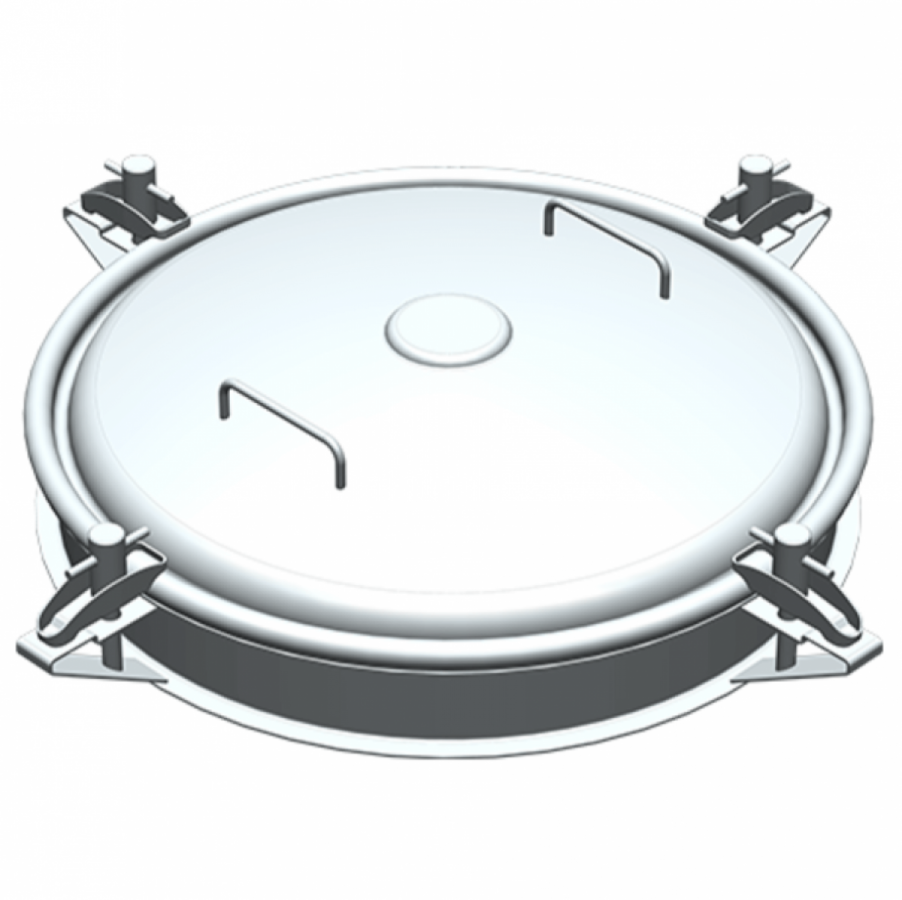 Special-purpose round manway