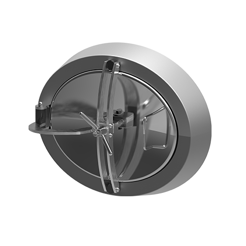 Stainless steel oval manway A320 (345x445)