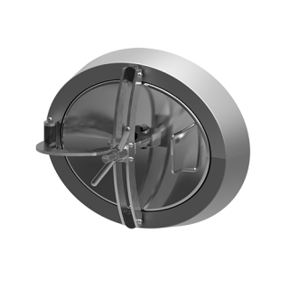 Stainless steel oval manway A321 (345x445)