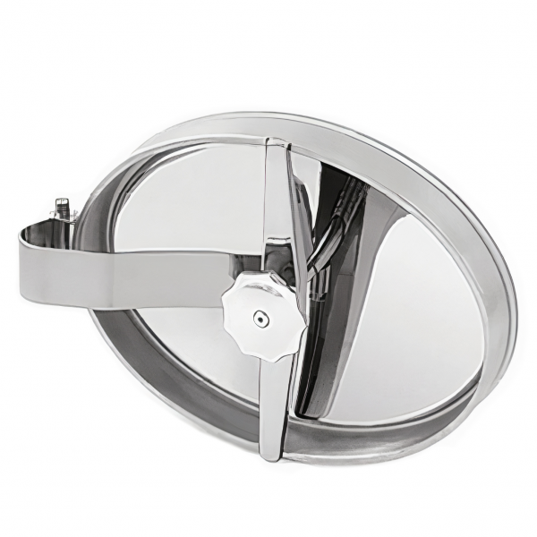 Stainless steel oval manway E128 (440x308)