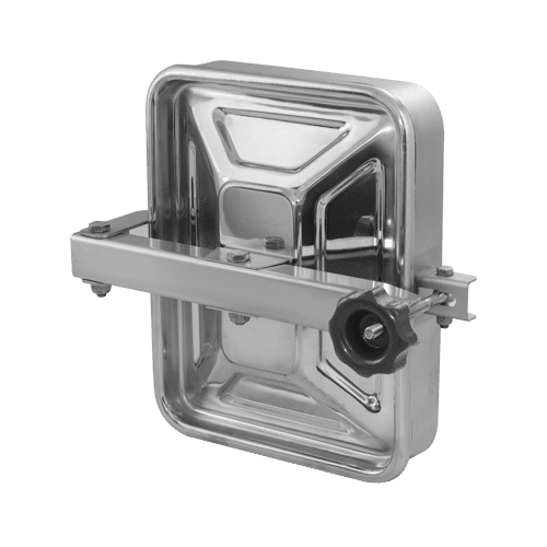 Stainless steel rectangular manway A382 (310x245)