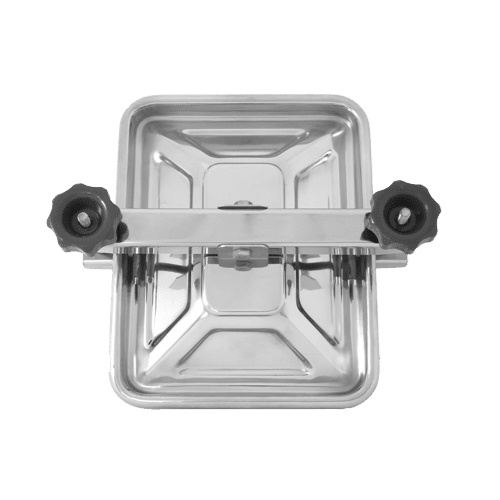 Stainless steel rectangular manway A652 (310x245)