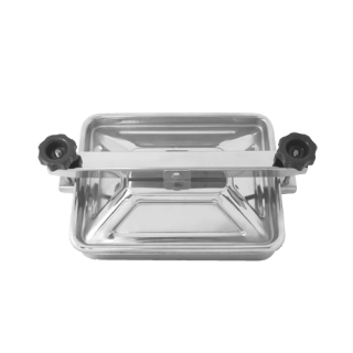 Stainless steel rectangular manway A653L (275x360)