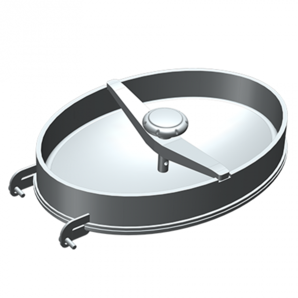 Stainless steel oval manway Boyer P11-302 (442x307)