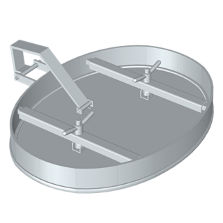 Stainless steel oval manway Boyer P11-608 (600x800)