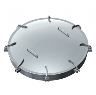 Stainless steel round manway Boyer P31-080 (DN790)