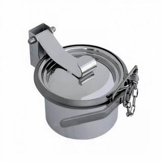 Stainless steel round manway B150 (DN154-DN495)