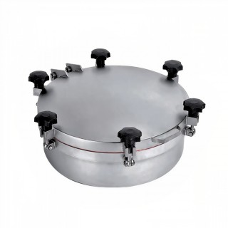 Stainless steel round pressure manway B300PV (DN308-DN608)