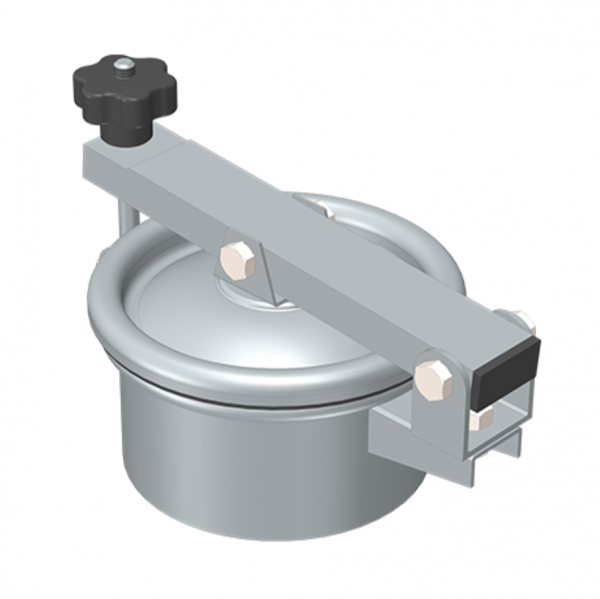 Stainless steel round manway Boyer P33-150 (DN2145-DN600)