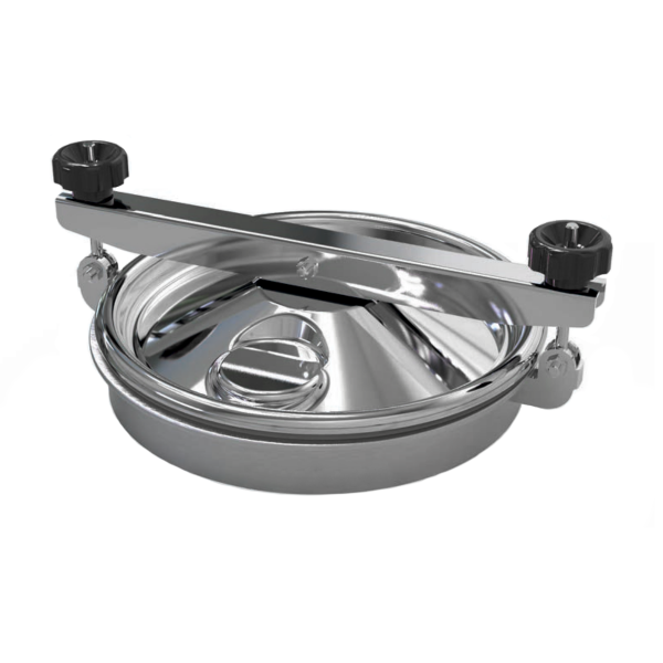 Stainless steel round manway C41 (DN300)
