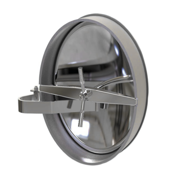 Stainless steel oval manway C19 (440x310)