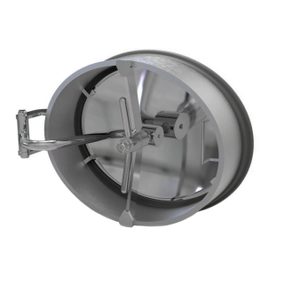 Stainless steel oval manway C49 (440x350)