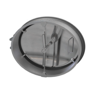 Stainless steel oval manway C50 (440x350)