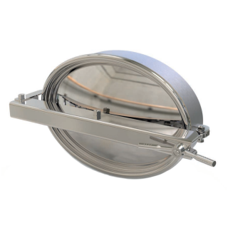 Stainless steel oval manway C13 (310x440)