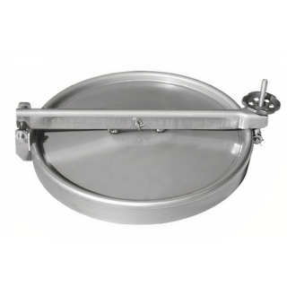 Mild steel round industrial manway X10311 (DN500)