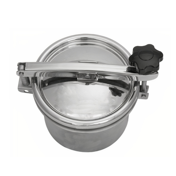 Stainless steel round industrial manway X2311VAL (DN150-DN500)