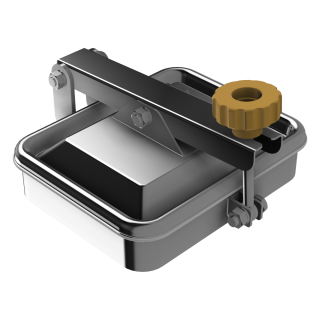 Stainless steel rectangular manway W2/H (225x175) - general view
