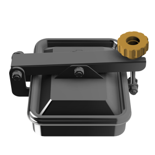 Stainless steel rectangular manway W2/H (225x175) - product view