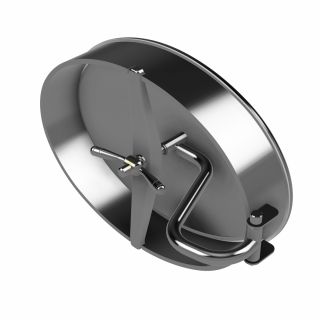 Stainless steel oval manway W3/F (440x308) - general view