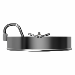 Stainless steel oval manway W3/F (440x308) - top view