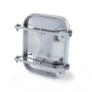 Stainless steel rectangular manway E115 (530x406)
