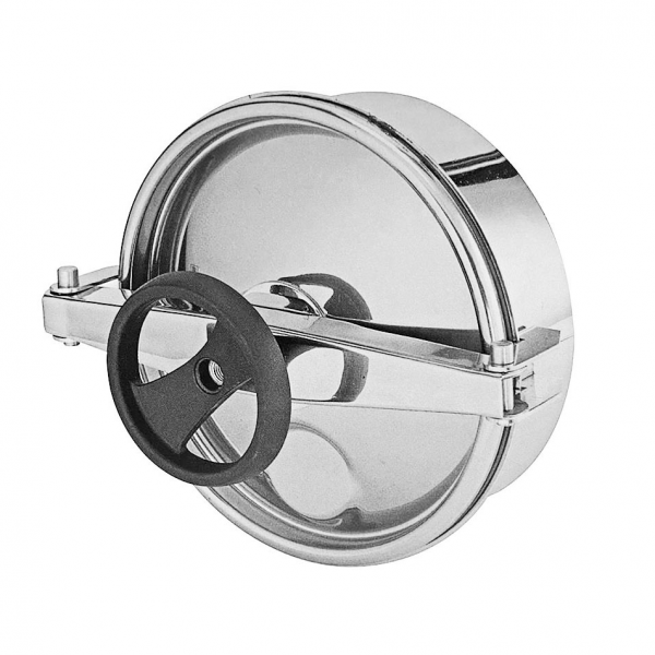 Stainless steel round side manway E117 (DN300)