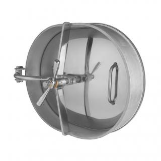 Stainless steel oval manway E125 (550x450)