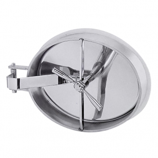 Stainless steel oval manway E126 (340x450)