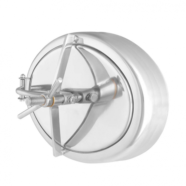Stainless steel oval manway E126/1 (440x340)