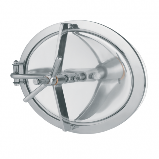 Stainless steel oval manway E126RS (440x340)