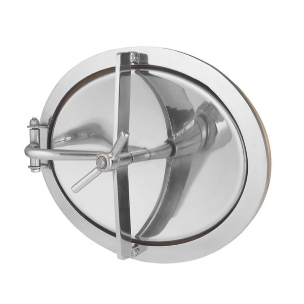 Stainless steel oval manway E128RS (440x308)