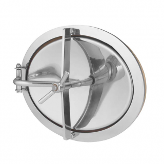 Stainless steel oval manway E128RS (440x308)