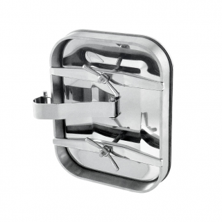Stainless steel rectangular manway E129 (530x406)