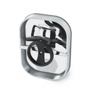 Stainless steel rectangular manway E130 (424x316)