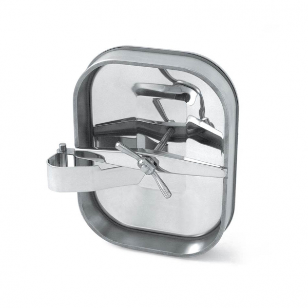 Stainless steel rectangular manway E131 (424x316)