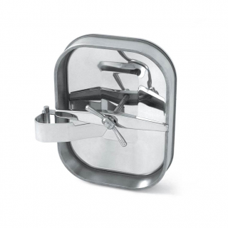 Stainless steel rectangular manway E131 (424x316)