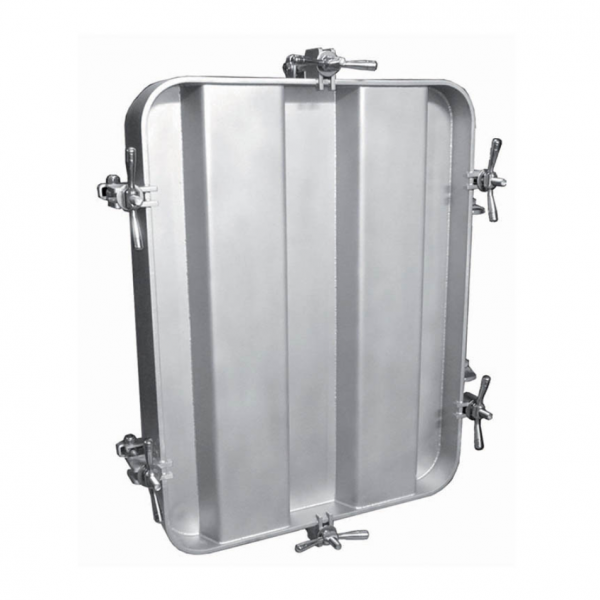 Stainless steel rectangular manway E133 (600x800)
