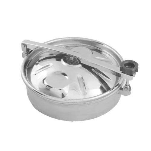 Stainless steel round manway A570 (DN200-DN600)