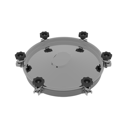 Stainless steel round manway A580 (DN200-DN600)