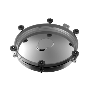 Stainless steel round manway A520 (DN200-DN600)