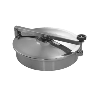 Stainless steel round manway A960R (DN220-DN600)