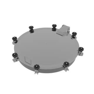 Stainless steel round manway A1090 (DN800-DN1200)