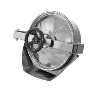 Stainless steel round manway A800 (DN380-DN420)