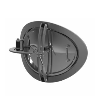 Stainless steel oval manway A309IG (345x445)