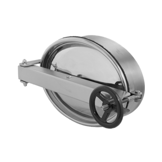 Stainless steel oval manway A311 (305x430)